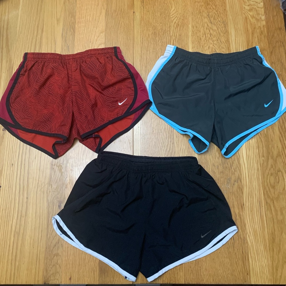 NIKE dri-fit shorts (lot of three)